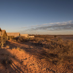 a lodge in the Kalahari Desert