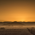 Beautiful Light over the Namib Desert