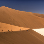 The climb up one of the tallest Sand Dunes in the world 'Big Daddy'