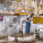 Pumping water in Puhkar