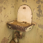 Old sink in Kolmanskop