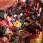 family meal, festival, bhutan